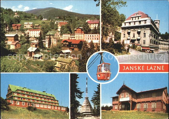 Janske Lazne mit Seilbahn