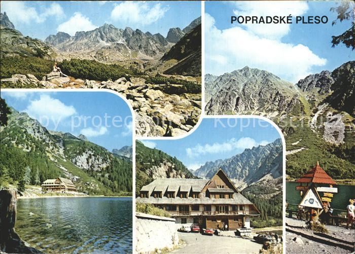 Poprad See Berghaus Hohe Tatra