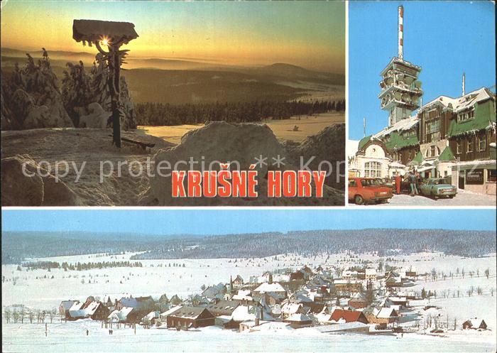 Krusne Hory mit Sendeturm