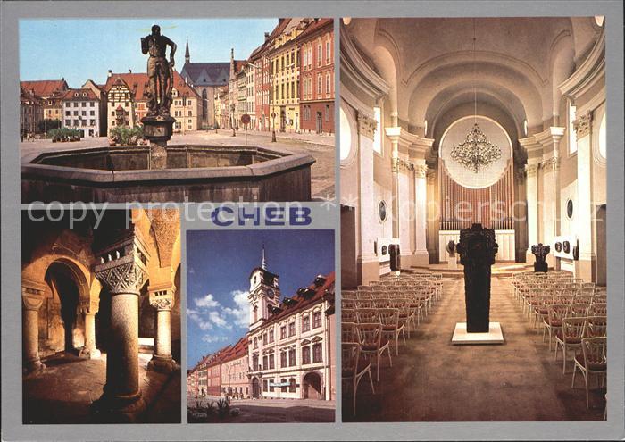 Cheb Eger Kirche Altstadt