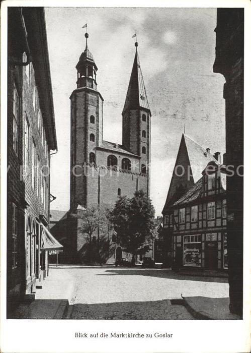 GOSLAR Harz Niedersachsen Marktkirche