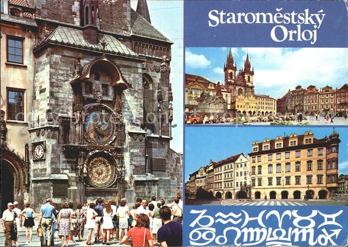 Praha Prahy Prague Staromestsky Orloj