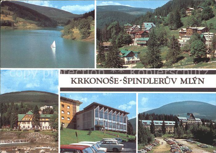 Spindleruv Mlyn Spindlermuehle Krkonose Fluss See