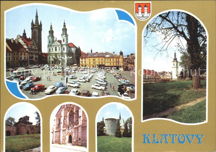 Klatovy Markt Kirchen