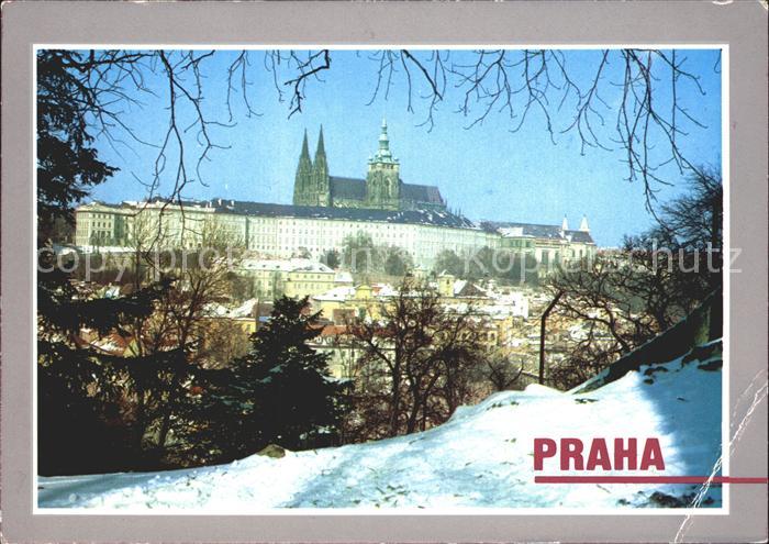 Praha Prahy Prague Burg Hradcany