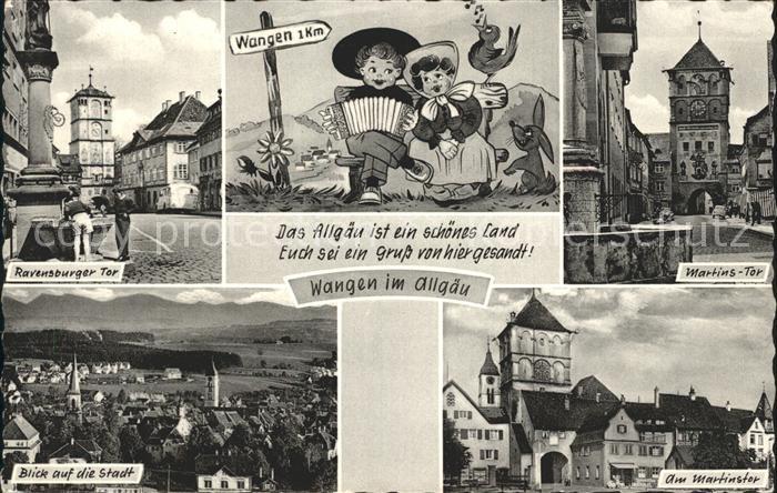Wangen Allgaeu Martins-Tor Ravensburger-Tor