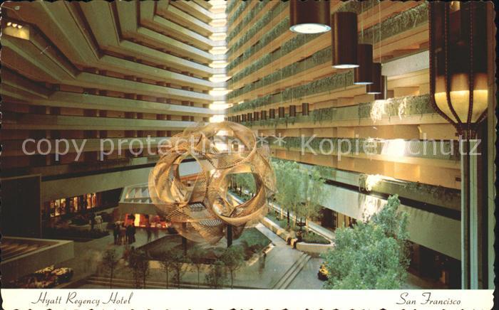 San Francisco California Hyatt Regency Hotel