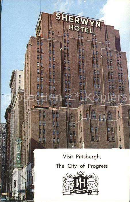 Pittsburg Pennsylvania Sherwyn Hotel