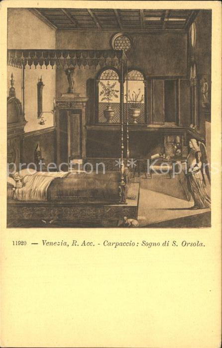 Venezia Venedig Carpaccio Sogno di S. Orsola