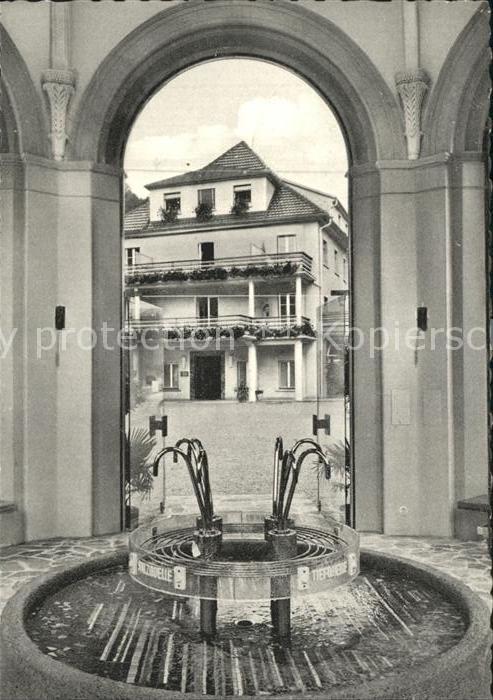 Bad Peterstal-Griesbach Sophienquelle und Sanatorium