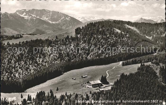 Bad Toelz Blomberghaus mit Benediktenwand