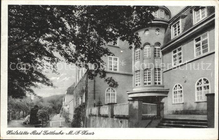 Bad Gottleuba-Berggiesshuebel Heilstaette Sanatorium