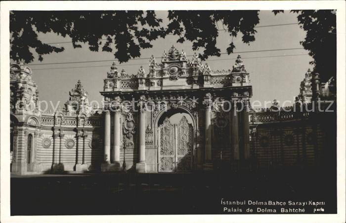 Istanbul Constantinopel Palais de Dolma Bahtche