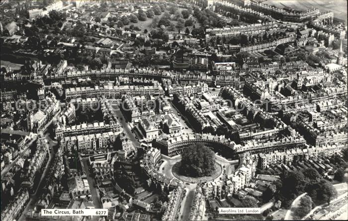Bath UK Fliegeraufnahme The Circus