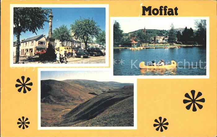 Moffat Dumfries Galloway mit Seepartei