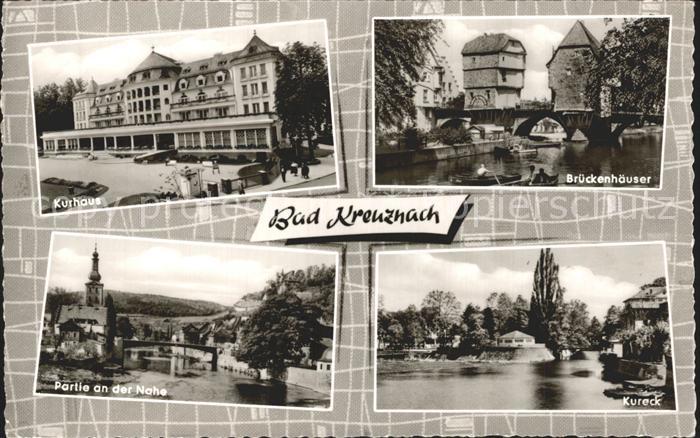 Bad Kreuznach Kurhaus Brueckenhaeuser Nahepartie Kureck