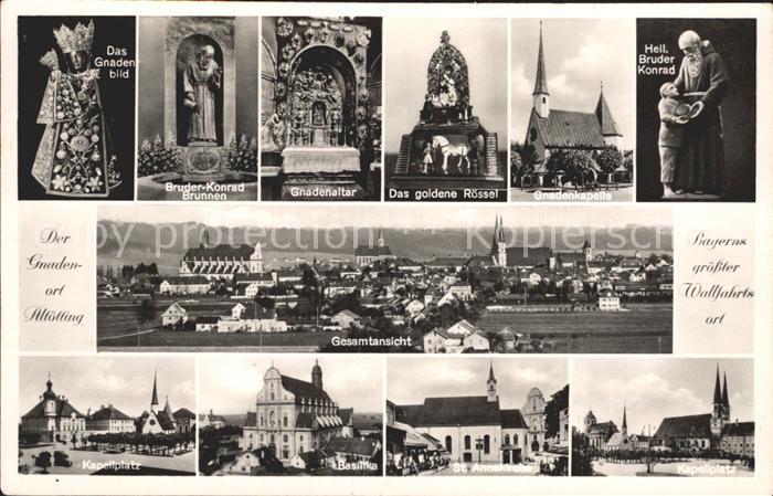 Altoetting Wallfahrtsort Goldenes Roessel Bruder Konrad