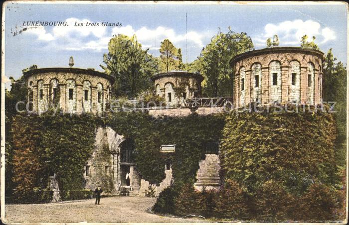 Luxemburg Luxembourg Les trois Glands