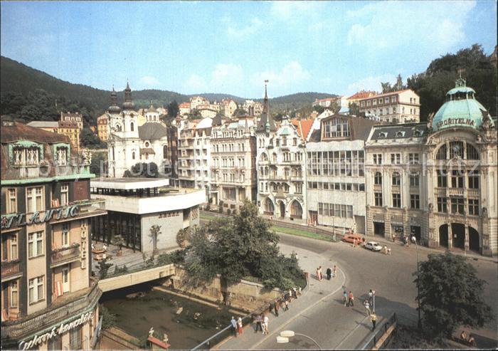 Karlovy Vary Thermalbad mit Sprudel-Colonnade