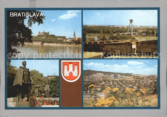 Bratislava Pressburg Pozsony Brueckenpartie