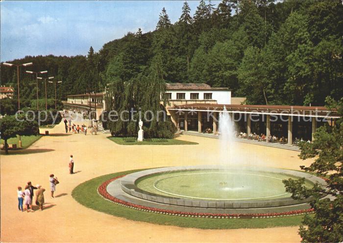 Luhacovice Colonnaden und Brunnen