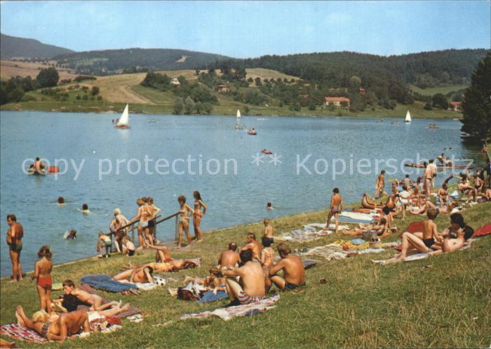 Luhacovice Strand am See