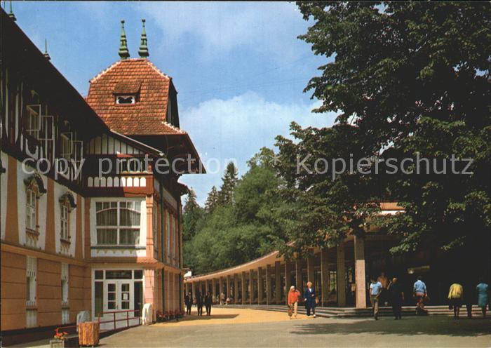 Luhacovice Haus Jurkovic und Kolonnaden
