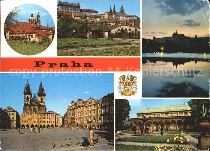 Praha Prahy Prague Hradcany Belvedere Moldau