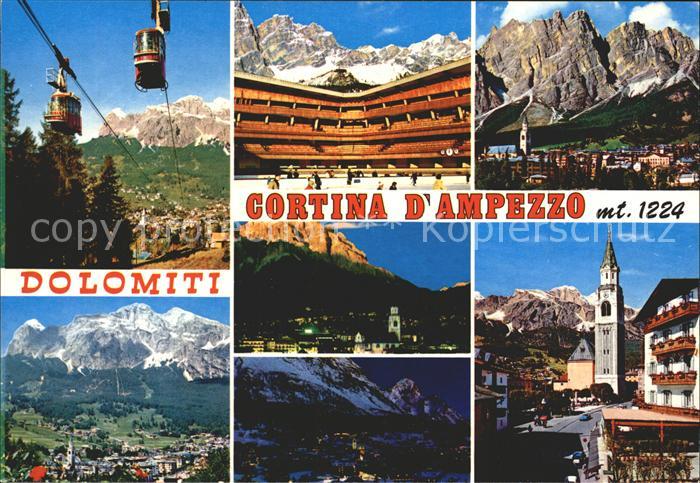 Cortina d Ampezzo Dolomiten Seilbahn