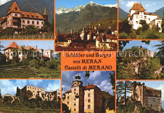 Merano Meran Schloesser und Burgen