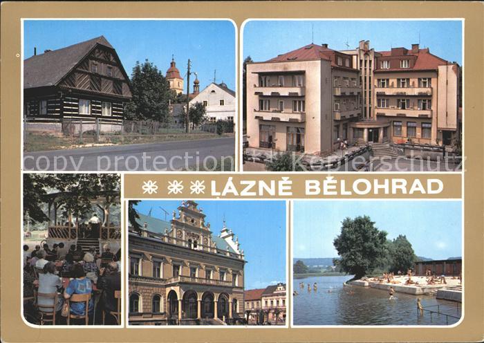 Lazne Belohrad Strand Mesto a Lazne