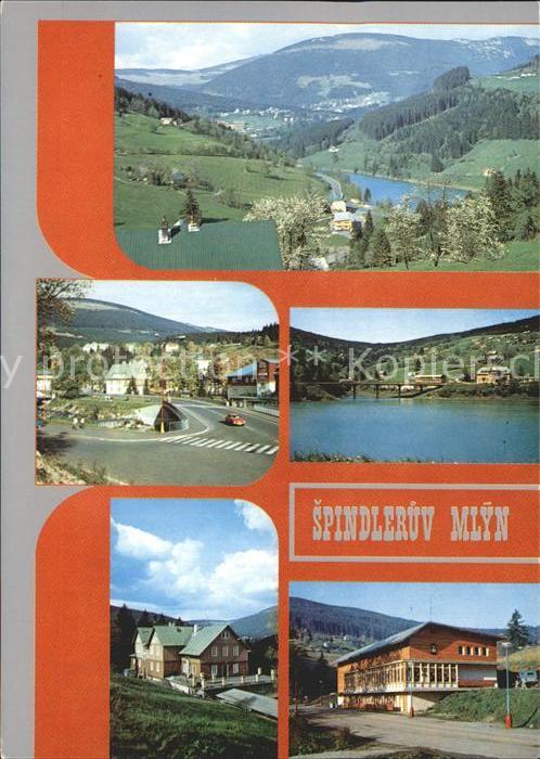 Spindleruv Mlyn Spindlermuehle Krkonose Partie am See