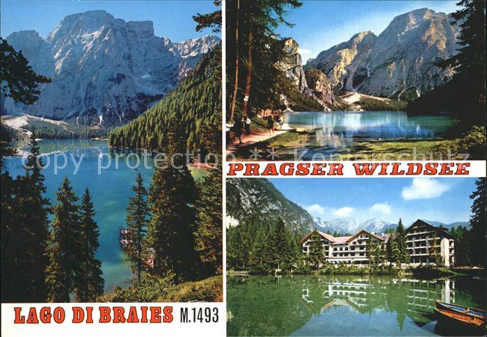 Pragser Wildsee Hotel Lago di Braies Seepartie