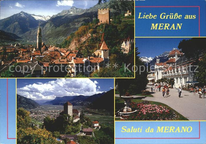 Merano Meran Texelgruppe Schloss Etschtal Kurhaus