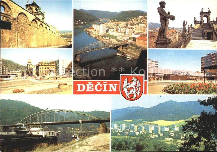 Decin Boehmen Brueckenpartien