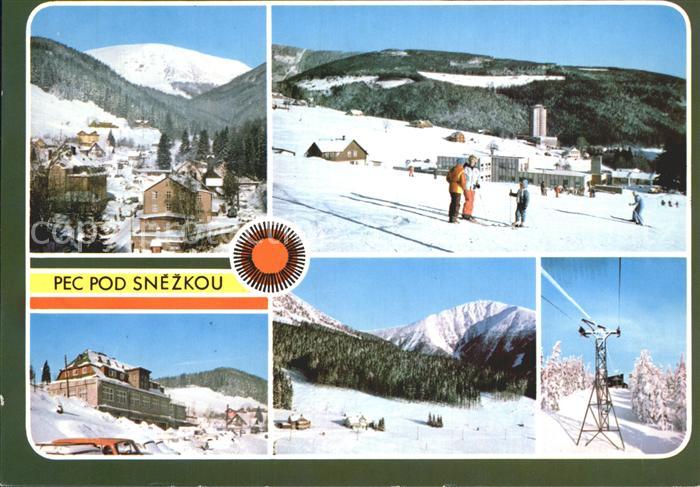 Pec pod Snezkou Skigebiet Seilbahn