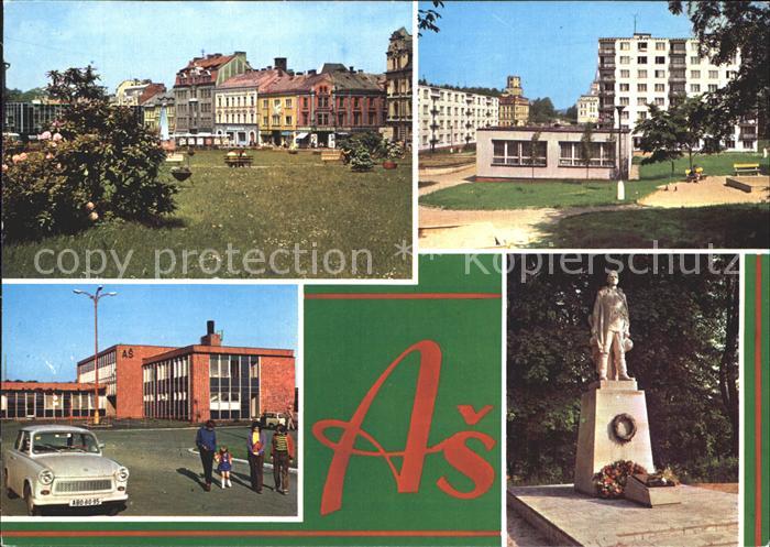 As Asch Tschechien Denkmal Neubauten