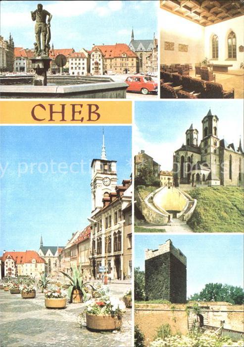 Cheb Eger Denkmal Kirche