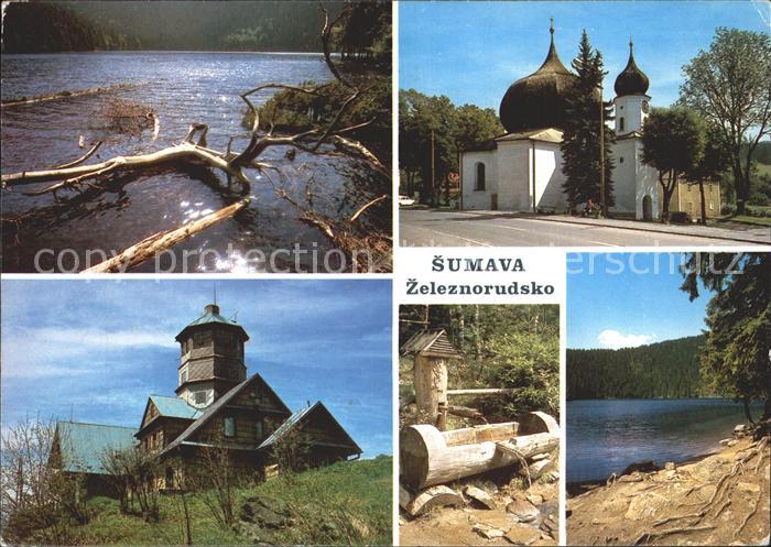 Sumava Czechia Zeleznorudsko Kirchen