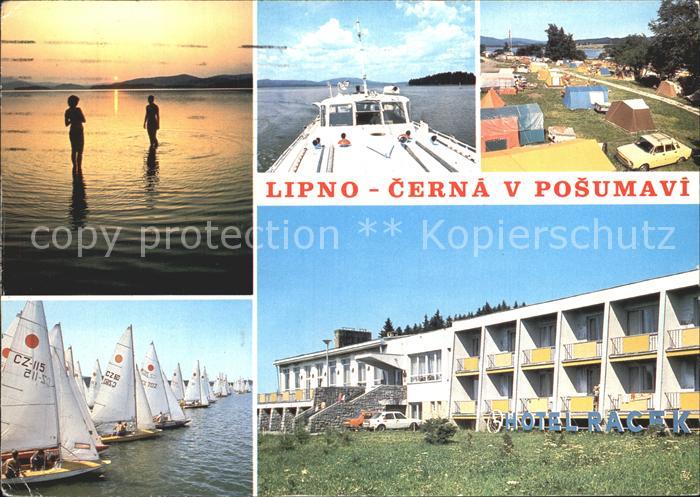 Cerna v Posumavi Camping Hotel Racek Segelboote