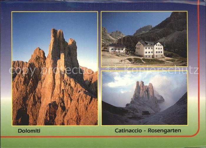 Catinaccio Dolomiten Vajolet Huette
