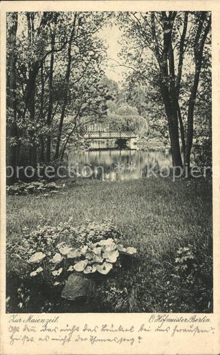 BERLIN CITY zur Maienzeit Partie am Wasser