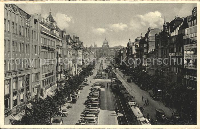 Praha Prahy Prague Wenzelsplatz