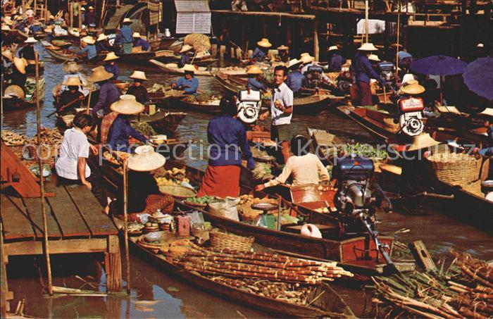 Thailand Floating Market