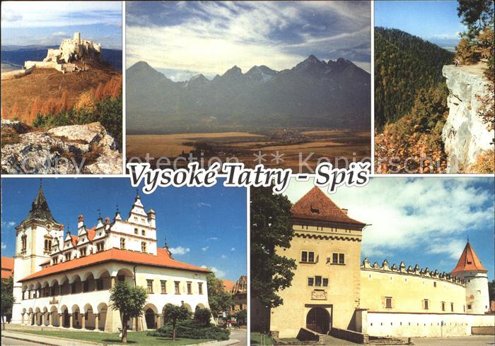 Vysoke Tatry Spissky-Hrad Mestsky-Hrad