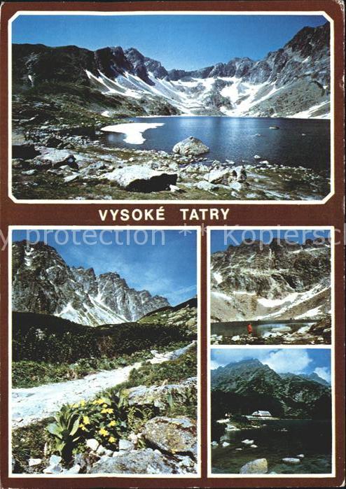Vysoke Tatry Bergsee