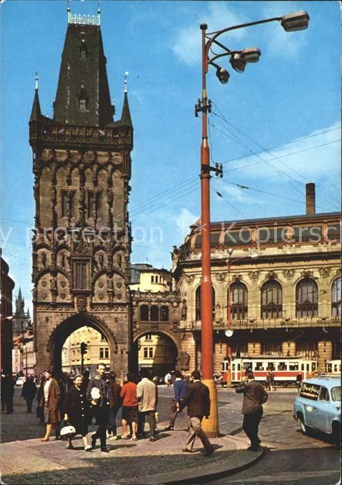 Praha Prahy Prague Pulverturm