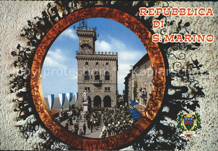 San Marino San Marino mit Burg