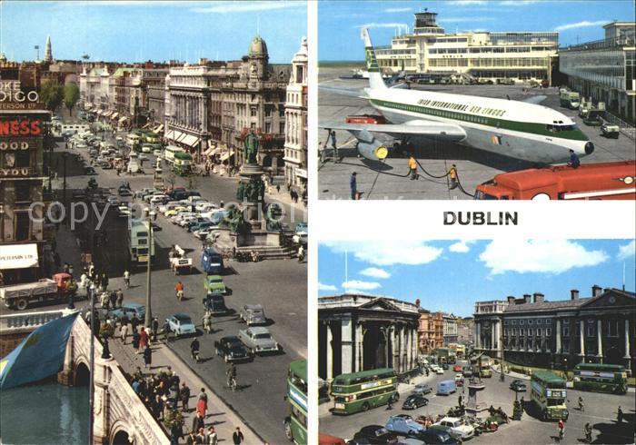 DUBLIN  Ireland Flughafen und Strassenpartien