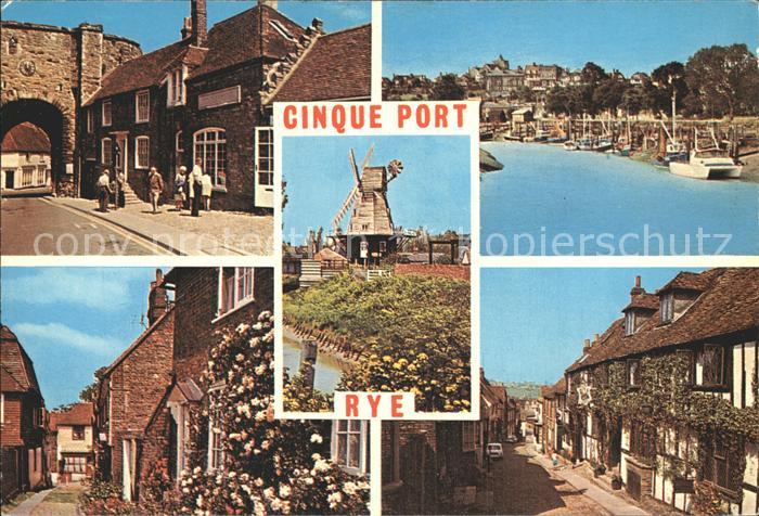 Rye Beach Landgate River Rothe Mill Mermaid-Street  Cinque Port